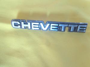 Emblema de metal do Chevett Original  GM