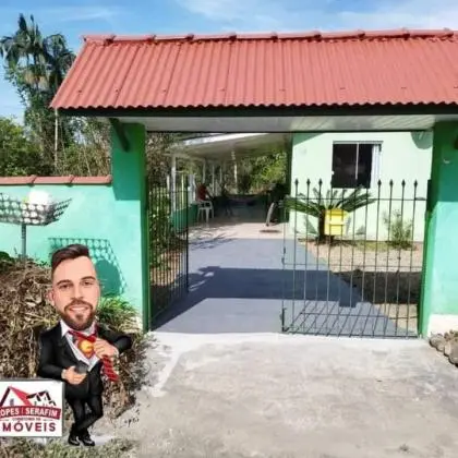 Casa Localizada no Sitio do Campo Morretes Pr