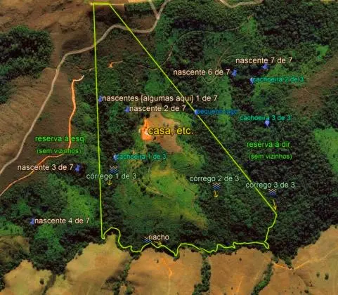 Maravilhoso sítio fim de linha 450.000 m2, casa nova 150 m
