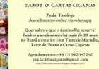 Leitura de tarot e cartas ciganas por whatsapp