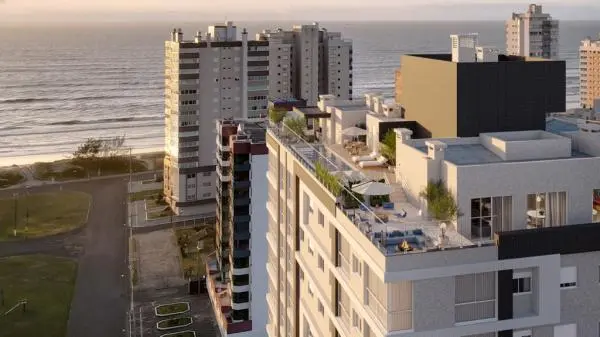 Apartamento em Tramandaí a venda com 1 dormitórios Barra Próximo ao Mar - Residencial The Roof -