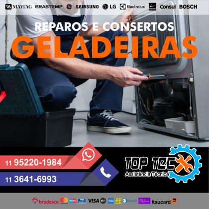 Serviços profissionais de conserto para geladeiras