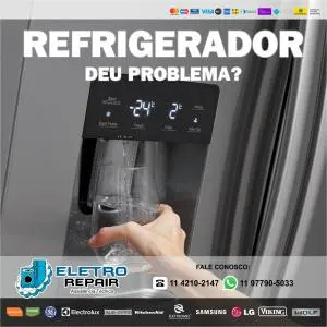Refrigerador reparo e manutenção em São Paulo