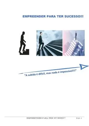 Apostila- Empreender para ter sucesso!!!- R$ 80, 00