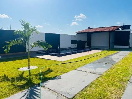 vendo casa nova frances 3 quartos suite piscina