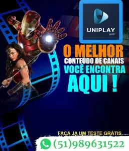LISTA DE IPTV e P2P UNIPLAY