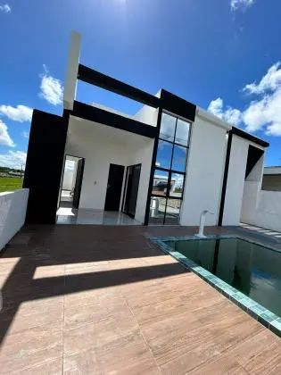 vendo casa nova 3 qts suite lazer completo em condominio em Marechal Deodoro