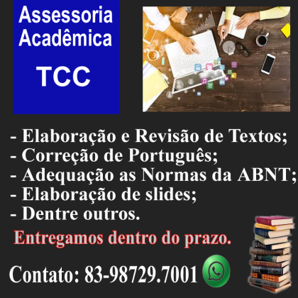 Assessoria Acadêmica-Elaboração de TCCs