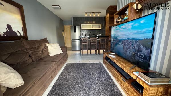 Apartamento Jurerê Internacional, 1 suíte mais lavabo, 70m², mobiliado!