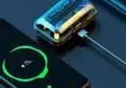 Fone de Ouvido m30 TWS Bluetooth 5.0 Display LCD Sem Fio – Cor Preto