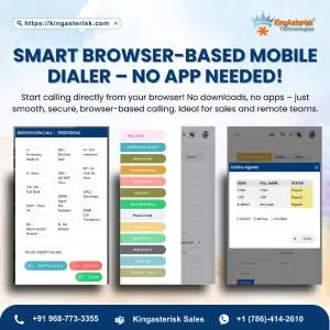 Browser-Based Mobile Dialer – Call Anywhere Without an App