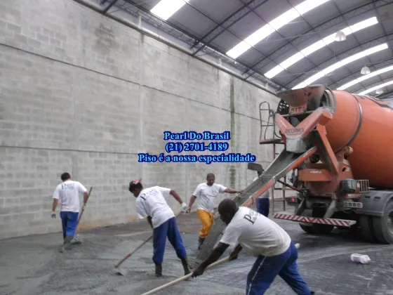 Execução De Pisos De Concreto Polido Industriais Galpões
