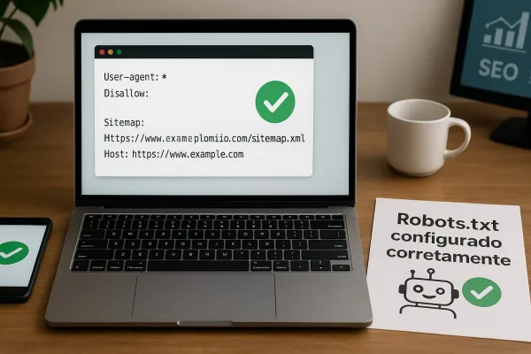 Robots.txt configurado corretamente: guia essencial para sites