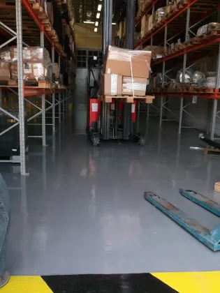 Recuperação De Piso Industrial Garagens Galpões Quadras