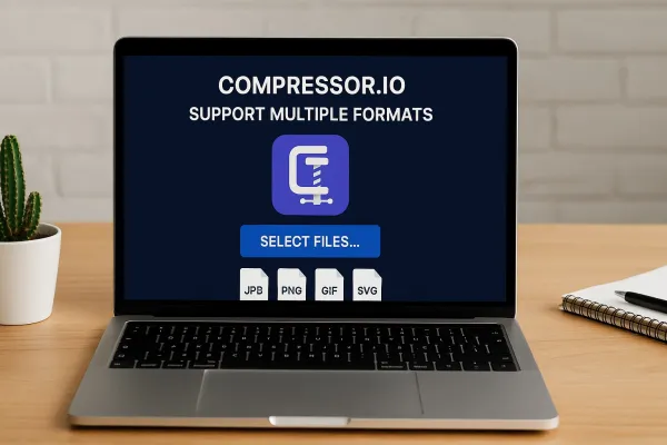 Como Usar o Compressor.io para Reduzir Imagens sem Perder Qualidade