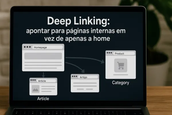 Deep Linking: apontar para páginas internas em vez de apenas a home