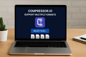 Como Usar o Compressor.io para Reduzir Imagens sem Perder Qualidade