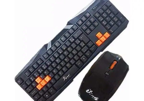 Kit Teclado E Mouse Sem Fio Knup Kp-2027