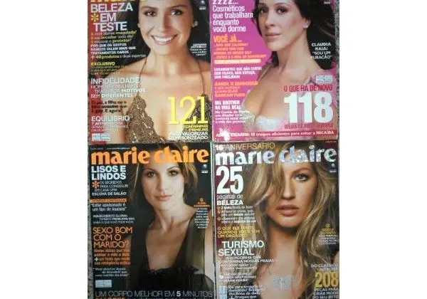 Lote revistas marie claire
