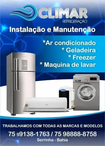 Assistência técnica Climar Refrigeração