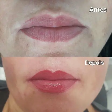 Micropigamentacao labial