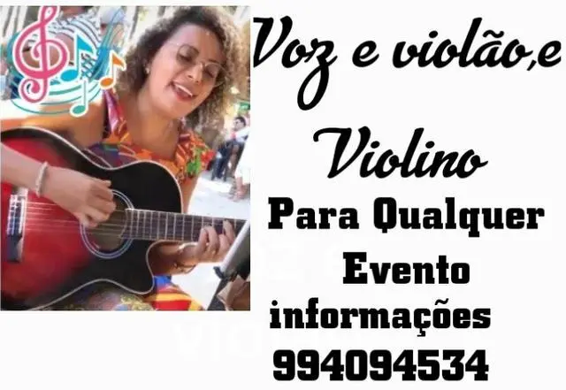 Voz, violão e violino