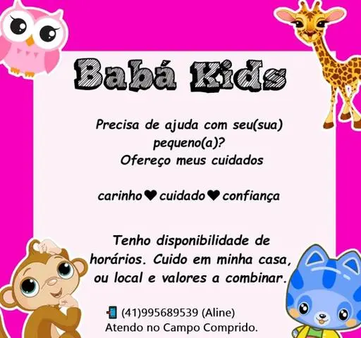 Cuido de crianças