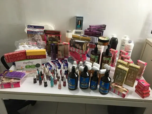 COMBO varios produtos de salão de beleza