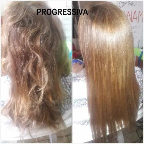 Cabelo liso. Progressiva e selagem, promoções
