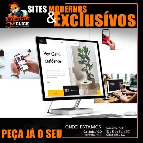 Criação sites e aplicativos