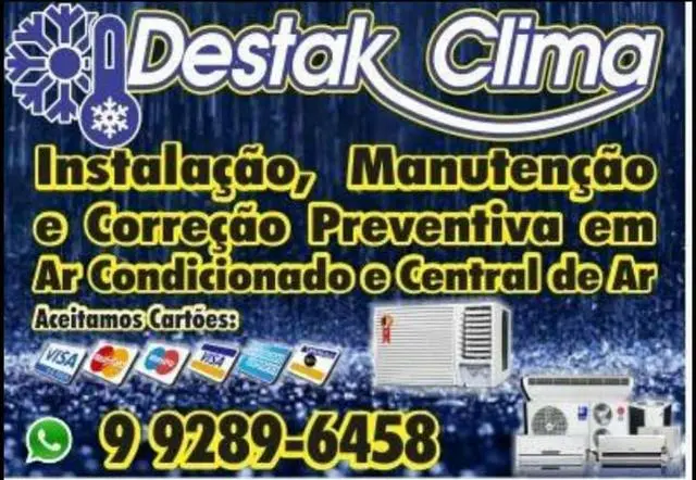 Instalação e manutenção de central de ar