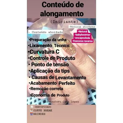 Curso de unha acrílica