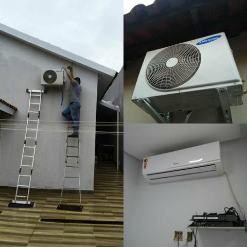 Técnico de ar condicionado, e eletricista