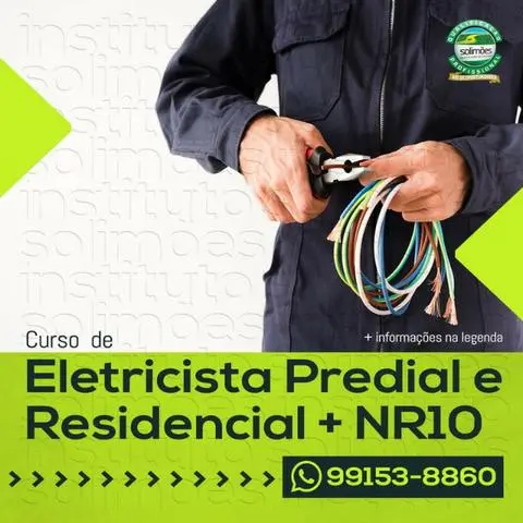 Eletricista temos vagas