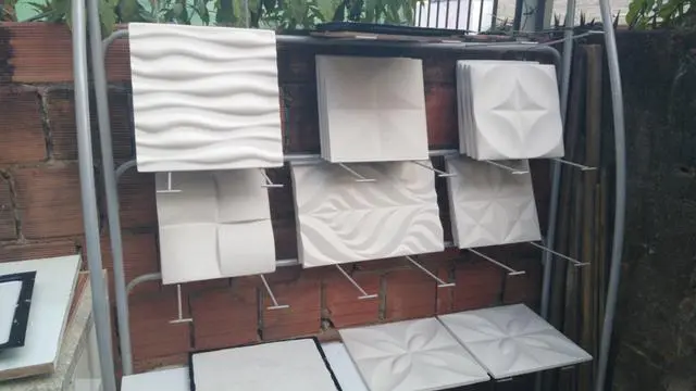 Placas de gesso 3d