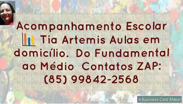 Acompanhamento Escolar Tia Ártemis