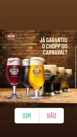 Chopp para o Carnaval é com a Braun Chopp