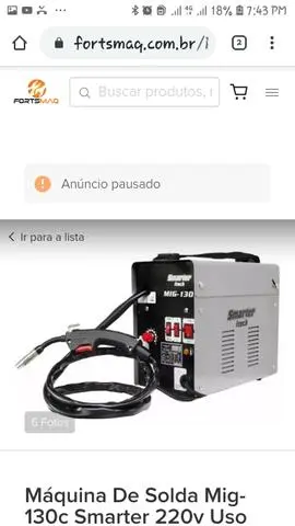 MIG sem gás