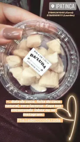 Balas de coco