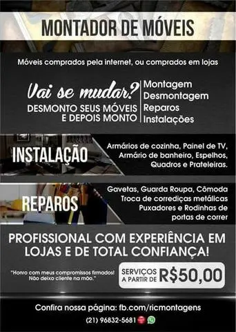 Montador de Móveis.