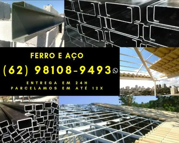 Perfis de Aço - Menor preço de Goiânia