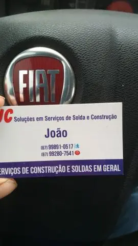 Serviços de construção e soldas em geral.