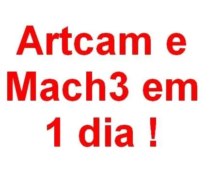 Curso de Artcam / Mach3 e Router CNC em um dia !