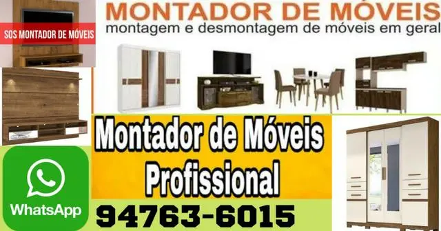 Montador de móveis com carreto!!