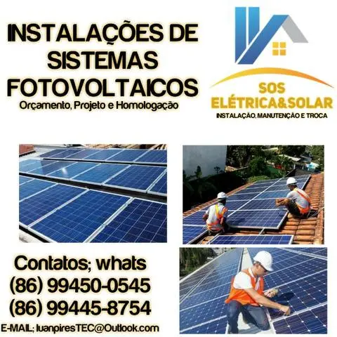 Serviços fotovoltaicos