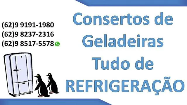Conserto de geladeira todas as marcas
