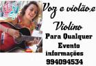 Voz, violão e violino