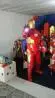 Personagens vivos para festa Marvel e DC Comics./Eigh Hero