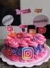 Bolos decorados kits festa