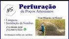 Ns perfuração de poços artesianos